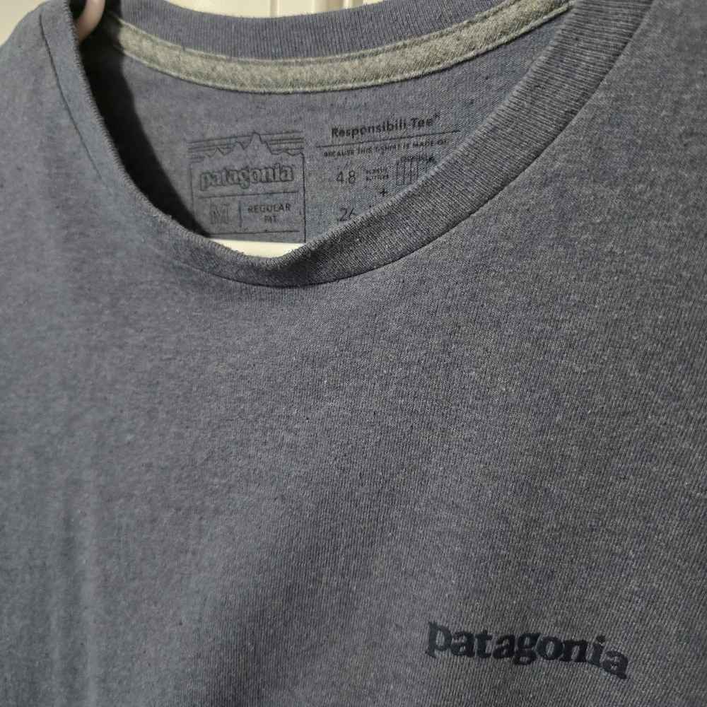 Patagonia Blue Crew Neck Tee - Picture 3 of 3